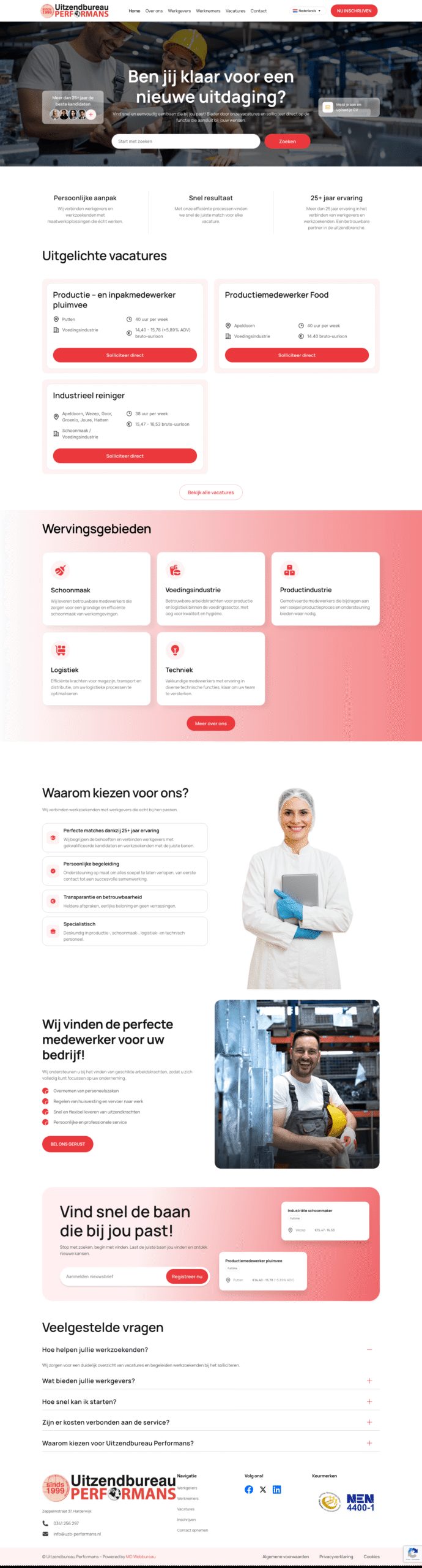 Screenshot van UZB Performans